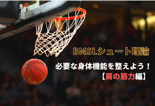 バスケ選手必見 シュートに必要な 肩の筋肉 を知る Bmslシュート理論 Basketball Medical Support Lab